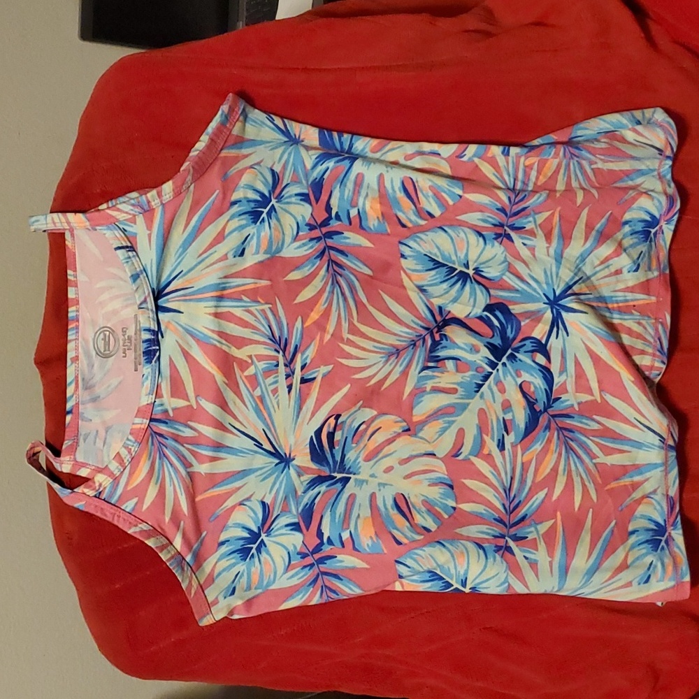 Spaghetti strap children's plus shirt